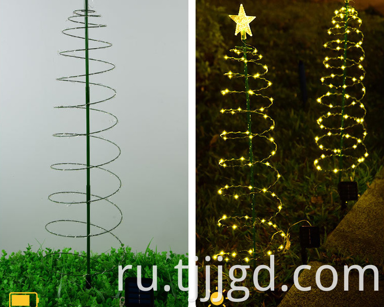 LED Solar Christmas Tree Light